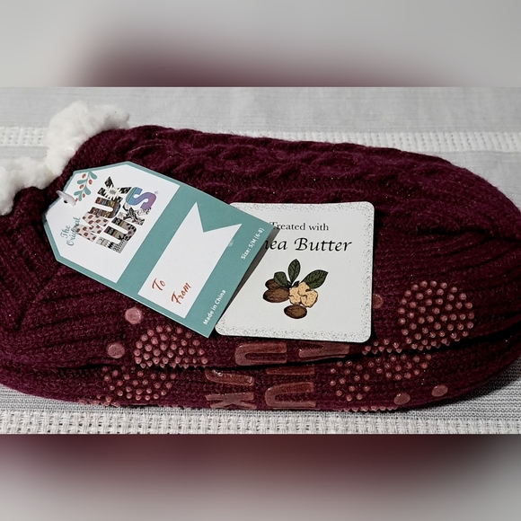 Muk Luks Women's Ankle Cabin Socks NWT Sz S/M (6-8) - Picture 5 of 11